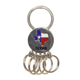 Multicolor Aminco NCAA Texas State CCP-SK-741-144 Spinning Keychain One Size