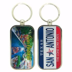 Multicolor Aminco NCAA Texas State CCP-SK-741-144 Spinning Keychain One Size